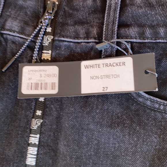 LF the brand black zipper Demin skirts size 27 - Picture 3 of 3